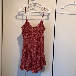 Short dress or long top! Crisscross back!